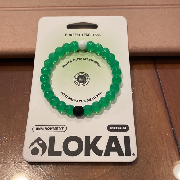 Beautiful brand new lokai bracelet size medium gorgeous green color - Picture 5 of 5